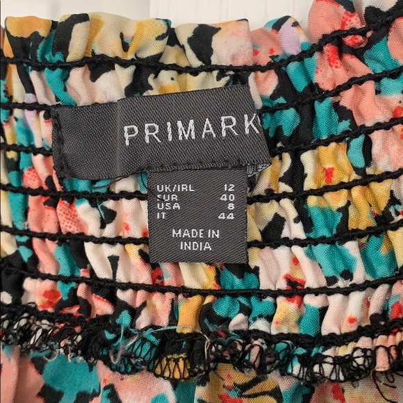 Cold shoulder flower summer dress - Picture 3 of 3